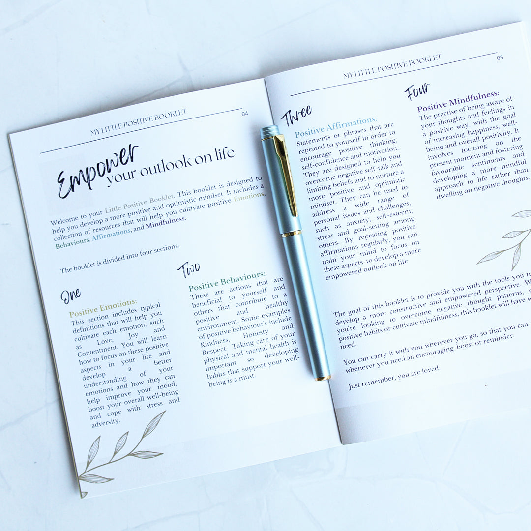 My Little Positive Booklet