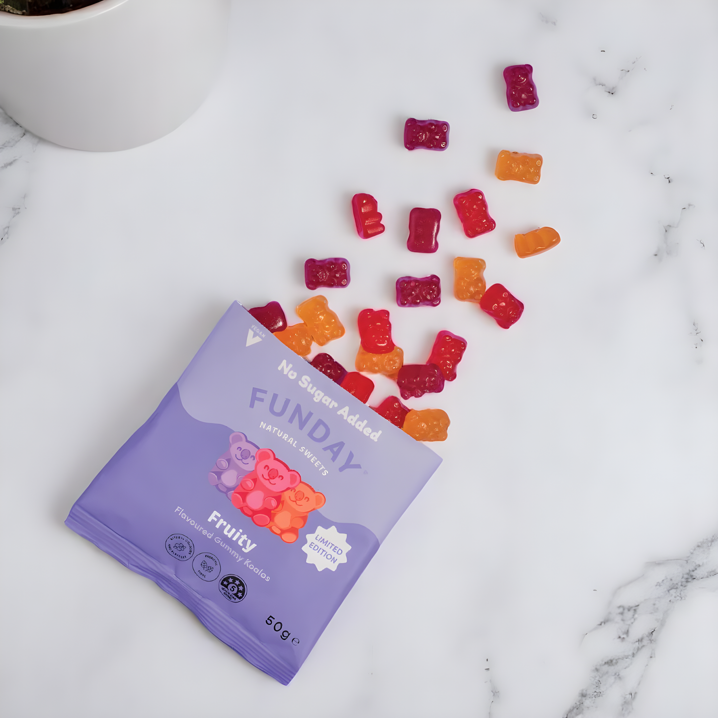 Fruity Vegan Gummy Koalas