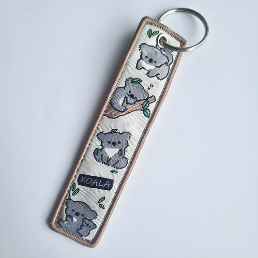 Koala Pattern keychain