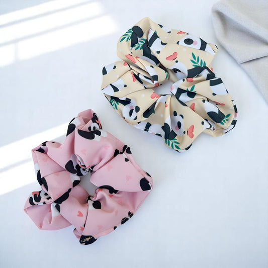 Panda Scrunchie