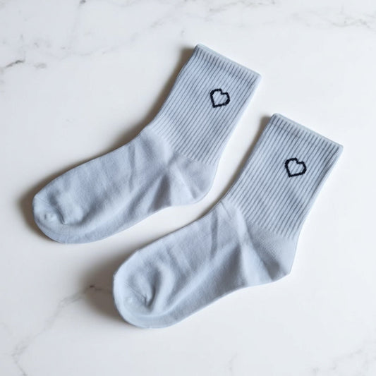 Black Heart Socks