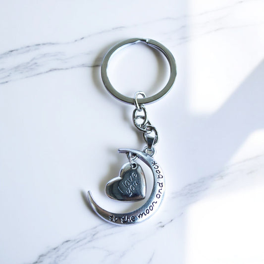 To the Moon & Back Keychain